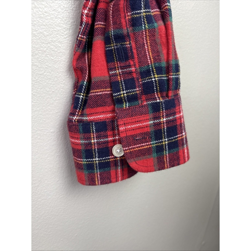 Simply Southern Red Plaid  Button Down Collar Cotton Flannel Shirt Size 2XL EUC - Picture 8 of 8